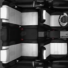 Авточехлы для Citroen C-elysee с 2013-2016 г., седан, перфорация, экокожа, цвет белый, чёрный - Фото 8