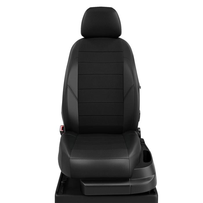 Авточехлы для Datsun Ondo с 2014-2019 г., седан, перфорация, экокожа, цвет чёрный - Фото 1