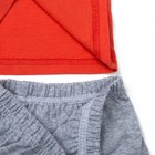 Костюм для мальчика (футболка, шорты), размер 32, рост 122, цвет красный КМ-4 - Фото 5
