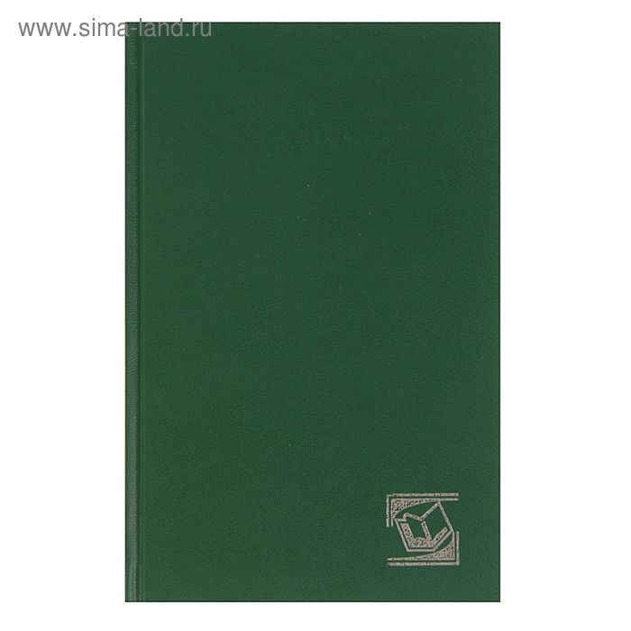 Ежедневник недатированный А5, 256 страниц, бумвенил, Calligrata, зелёный - Фото 1