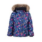 Комплект зимний (куртка, полукомбинезон) для девочки, рост 104 см, синий - Фото 2