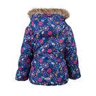 Комплект зимний (куртка, полукомбинезон) для девочки, рост 110 см, синий - Фото 4