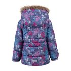 Комплект зимний (куртка, полукомбинезон) для девочки, рост 164 см, серый - Фото 4