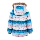 Комплект зимний (куртка, полукомбинезон) для девочки, рост 120 см, синий - Фото 4