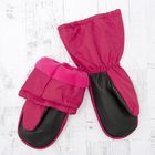 Рукавицы, размер 14 (5-6 лет), цвет красный W47121 - Фото 3