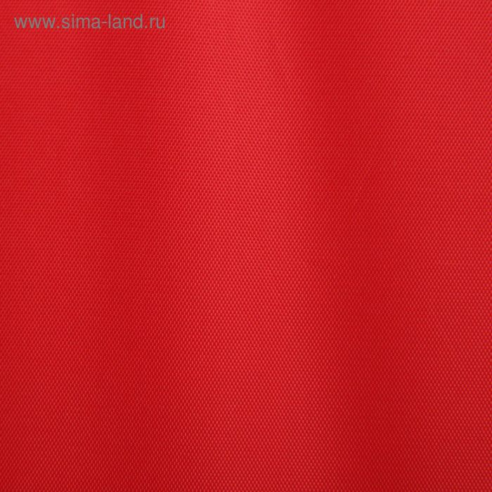 Ткань плащевая ОКСФОРД 210, ПУ 1000, цвет красный, 95 пог. м. - Фото 1