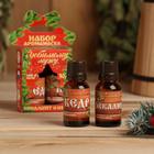 Набор эфирных масел 2 шт по 15 мл, эвкалипт и кедр "Любимому мужу" - Фото 1