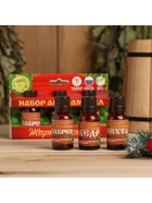 Новогодний набор эфирных масел «Жаркой баньки!», пихта, кедр и чабрец, 3 шт. по 15 мл - Фото 2