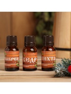 Новогодний набор эфирных масел «Жаркой баньки!», пихта, кедр и чабрец, 3 шт. по 15 мл - Фото 3