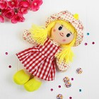 Мягкая игрушка кукла - подвеска «Девочка» бантик в ручках, МИКС - Фото 2