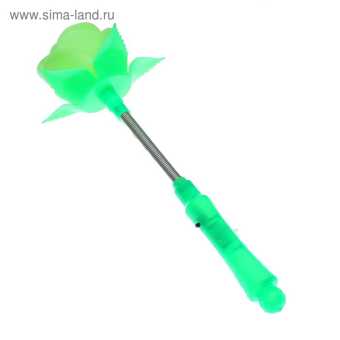 Палочка световая "Роза", цвет зеленый - Фото 1