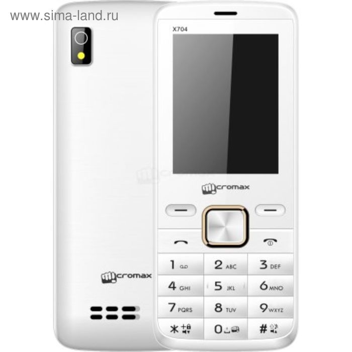 Сотовый телефон Micromax X704 White - Фото 1