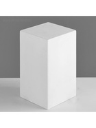 Геометрическая фигура «ПРИЗМА четырёхгранная», 20 см, гипсовая - Фото 2