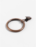 Кольцо для карниза, с зажимом, d=38/48 мм, 10 шт., цвет бронзовый - Фото 3