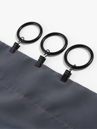 Кольцо для карниза, с зажимом, d=38/48 мм, 10 шт., чёрное - Фото 4