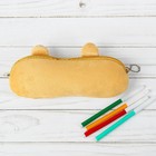 Школьный пенал «Мишка», мягкий , 20х6,5 см - Фото 2