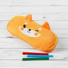 Школьный пенал мягкий «Лисичка», 20х6,5 см - Фото 3