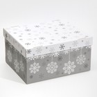 Складная коробка «Let it snow», 31,2 х 25,6 х 16,1 см, Новый год - Фото 3