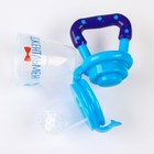 Ниблер для прикорма, от 5 мес., с силиконовой сеточкой, размер М «Джентльмен», голубой - Фото 4