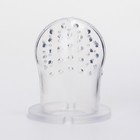 Ниблер для прикорма, от 5 мес., с силиконовой сеточкой, размер М «Джентльмен», голубой - Фото 8