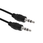 Кабель аудио AUX Luazon, Jack 3.5 мм (m)-Jack 3.5 мм (m), 1.5 м, чёрный - Фото 2