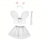 Карнавальный набор «Ангелочек», 4 предмета: крылья, ободок, юбка, жезл, 3-5 лет  (артикул 2365360)  большой выбор товаров оптом и в розницу по низким ценам с доставкой