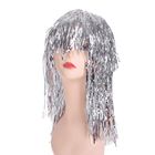 Карнавальный парик «Дождь», 45 см, цвет серебряный - фото 8585172