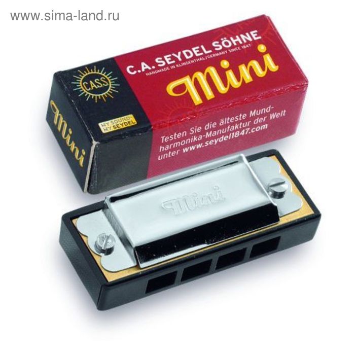 Губная гармошка Seydel Sohne 60080 Mini C  миниатюрная - Фото 1