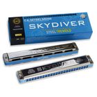 Губная гармошка Seydel Sohne 25480G Skydiver G  тремоло - фото 112746066