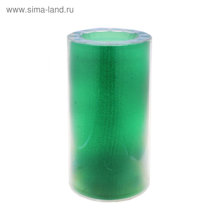Свеча толстая световая зеленая - Фото 1