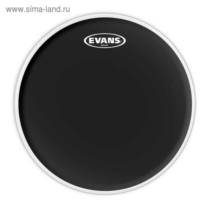 Пластик Evans TT14HBG Hydraulic Black  для малого, том и тимбалес барабана 13" - Фото 1
