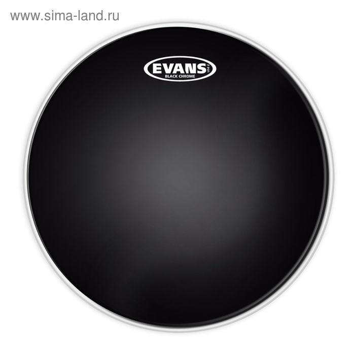 Пластик Evans TT14CHR Black Chrome  для том барабана 14" - Фото 1