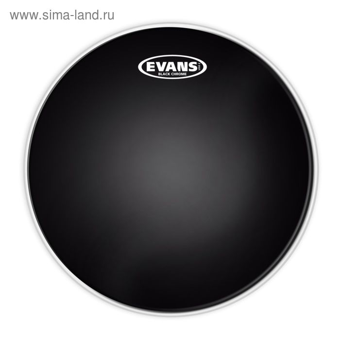 Пластик Evans TT12CHR Black Chrome  для том барабана 12" - Фото 1