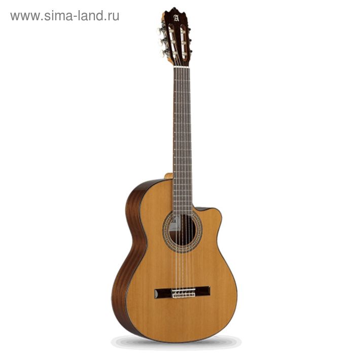 Классическая гитара Alhambra 6.855 Cutaway 3C CW E1  со звукоснимателем - Фото 1