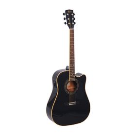 Электроакустическая гитара Cort AD880CE-BK Standard Series  с вырезом, черная