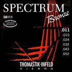 Комплект струн для акустической  Thomastik SB111 Spectrum Bronze  сталь/бронза, 011-052 - фото 297924456
