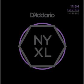 

Струны для 7-струнной электрогитары D'Addario NYXL1164 NYXL Medium, 11-64