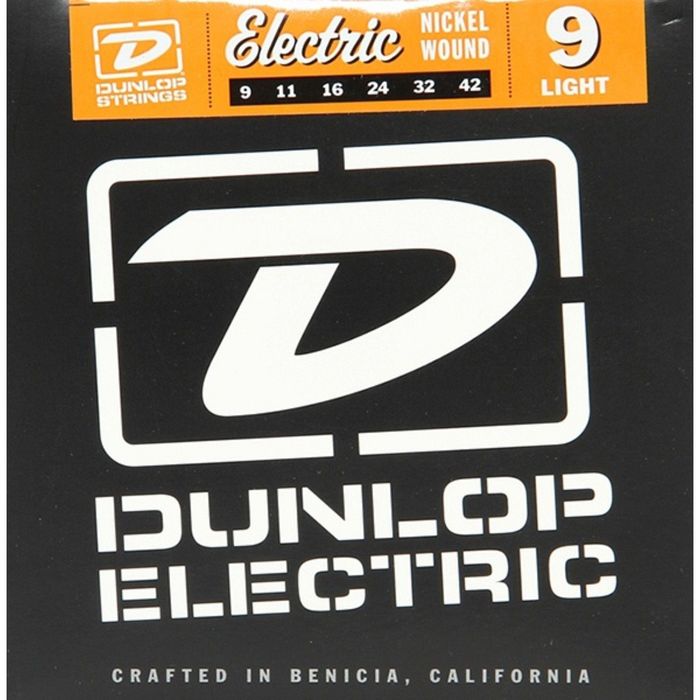 Комплект струн для электрогитары Dunlop DEN0942 никелированные, Light, 9-42