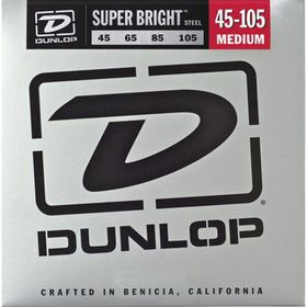 

Комплект струн для бас-гитары Dunlop DBSBS45105 Super Bright нерж.сталь, Medium, 45-105