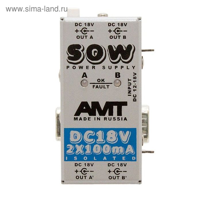 Модуль питания АМТ Electronics PSDC18-2 SOW PS-2 - Фото 1
