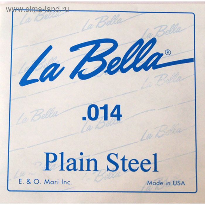 Отдельная стальная струна La Bella PS014  014 - Фото 1