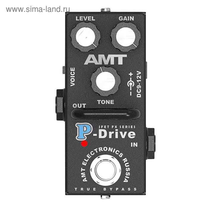 Гитарная педаль AMT Electronics PD-2 P-Drive mini  перегруза - Фото 1