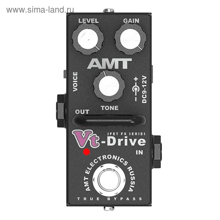 Гитарная педаль AMT Electronics VtD-2 Vt-Drive mini  перегруза - Фото 1