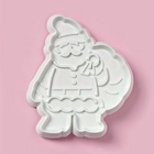 Плунжеры кондитерские Доляна «Новый год», набор 3 шт., пластик, белые - Фото 4