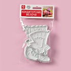 Плунжеры кондитерские Доляна «Новый год», набор 3 шт., пластик, белые - Фото 6