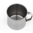Кружка из нержавеющей стали «Мэйли», 570 мл, d=9,5 см, цвет хромированный - Фото 3