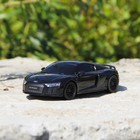 Машина радиоуправляемая Audi R8, 1:24, работает от батареек, свет, цвет чёрный - Фото 4