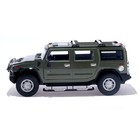 Машина радиоуправляемая "Hummer H2", 1:10, работает от аккумулятора, свет , цвет зелёный - Фото 2