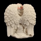 Сувенир полистоун "Ангел-девушка в розовом венке - благословение" МИКС 8х7х6 см - Фото 4