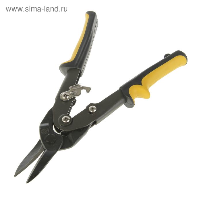 Ножницы по металлу VOREL 250 мм, двухкомпонентная ручка, CrNi, прямые - Фото 1